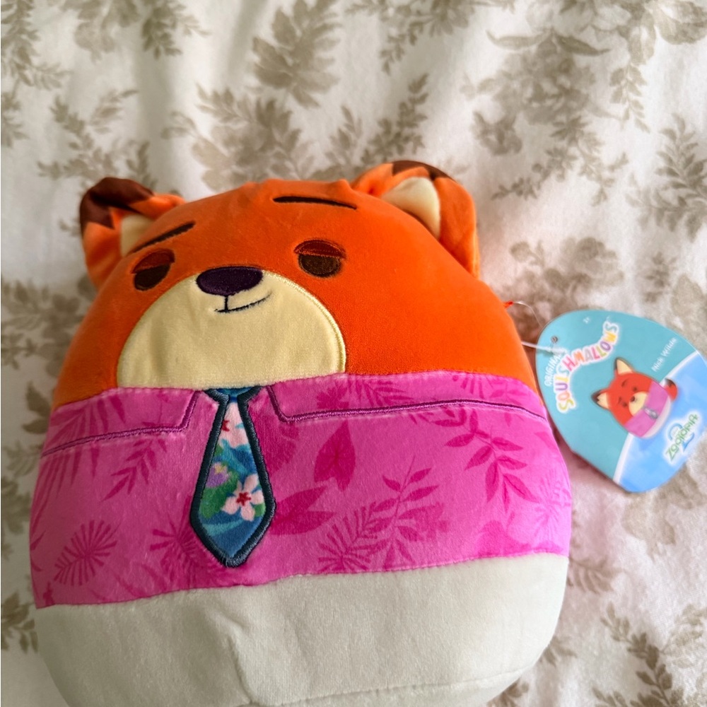 Squishmallows Zootopia 2 Nick Wilde Plush Toy